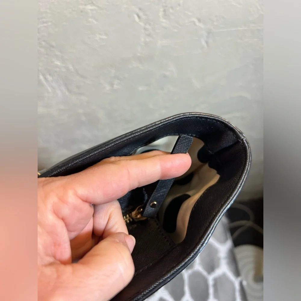 Kate Spade Black and Cream Tote Bag - GUC Rehab - See Callouts - Picture 15 of 16